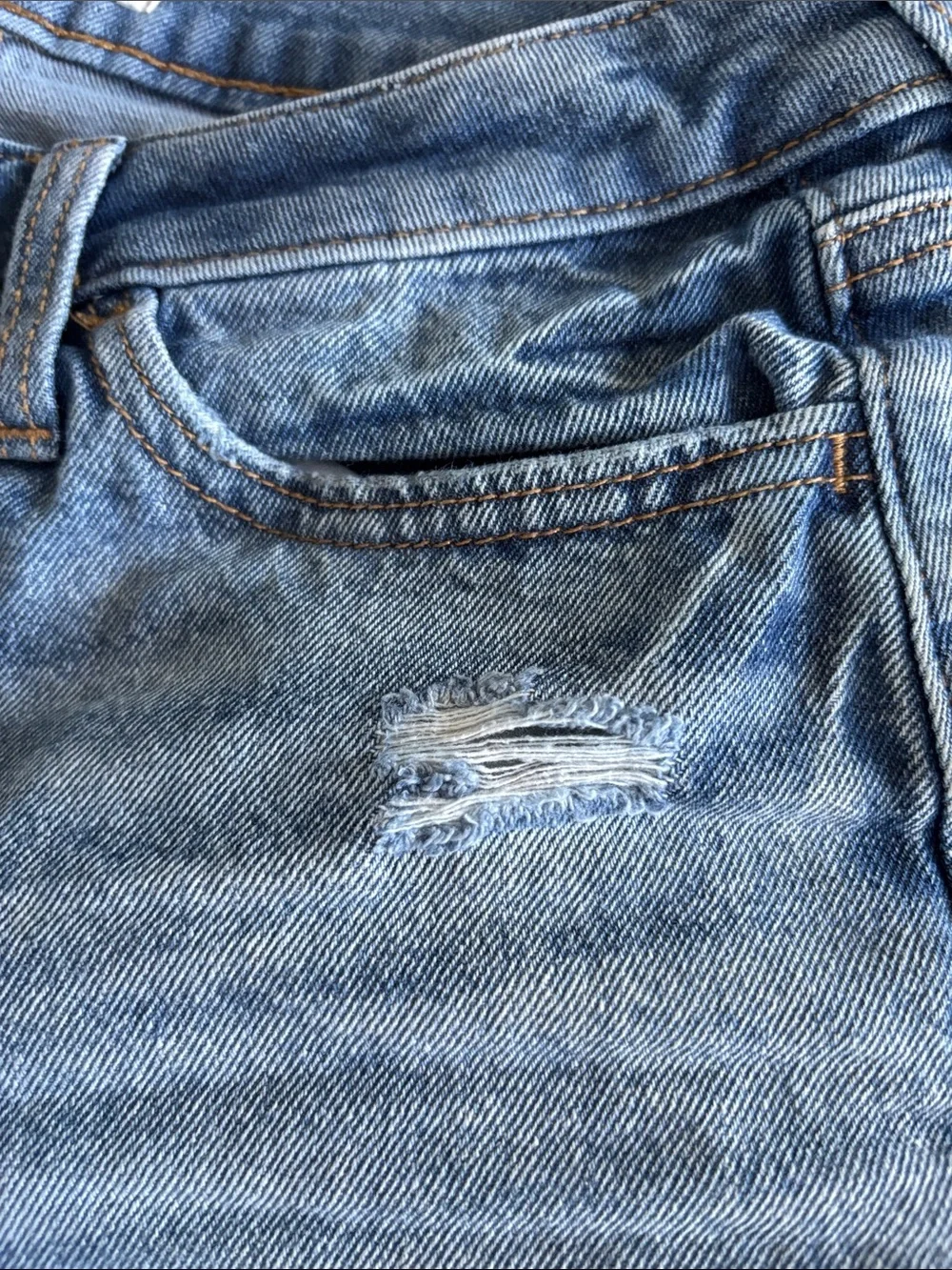 SO Distressed Denim Shorts